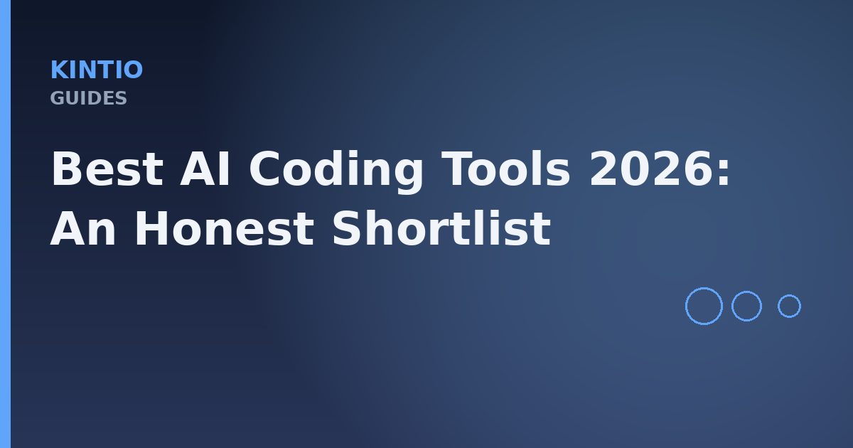 Best AI Coding Tools 2026: An Honest Shortlist