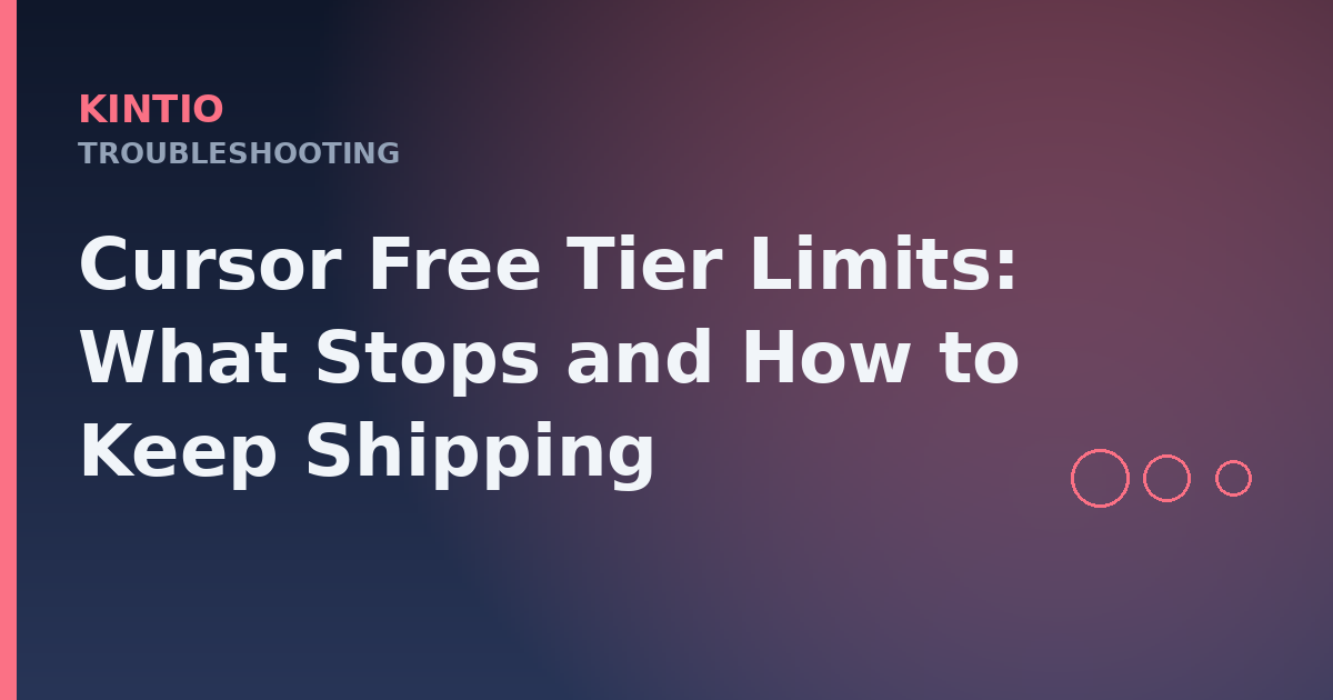 Cursor Free Limits: Check Your Allowance, Reset and API-Key Options